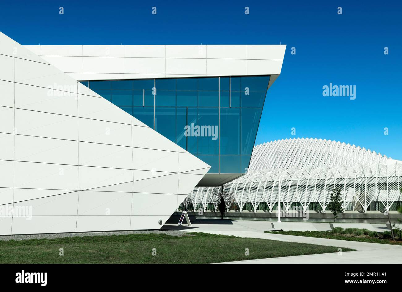 Applied Research Center and Innovation, Science and Technology building at Florida Polytechnic University. Stock Photo