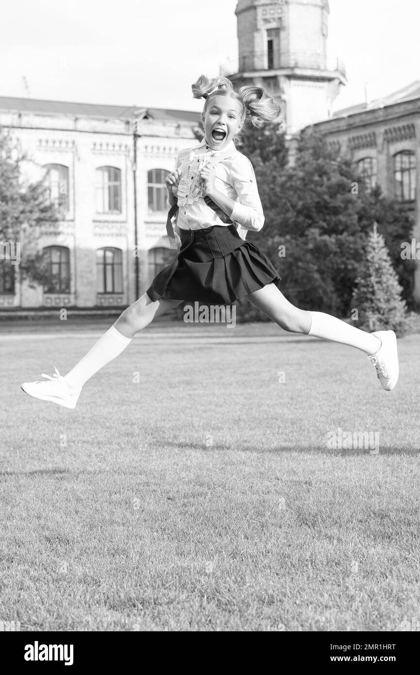 Teenage schoolgirl uniform Black and White Stock Photos & Images Alamy