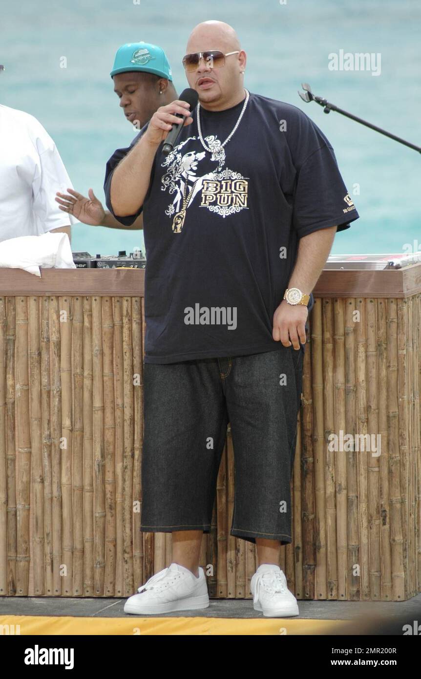 Exclusive!! Fat Joe performs at MTV's Spring Break 2007 in Mexico