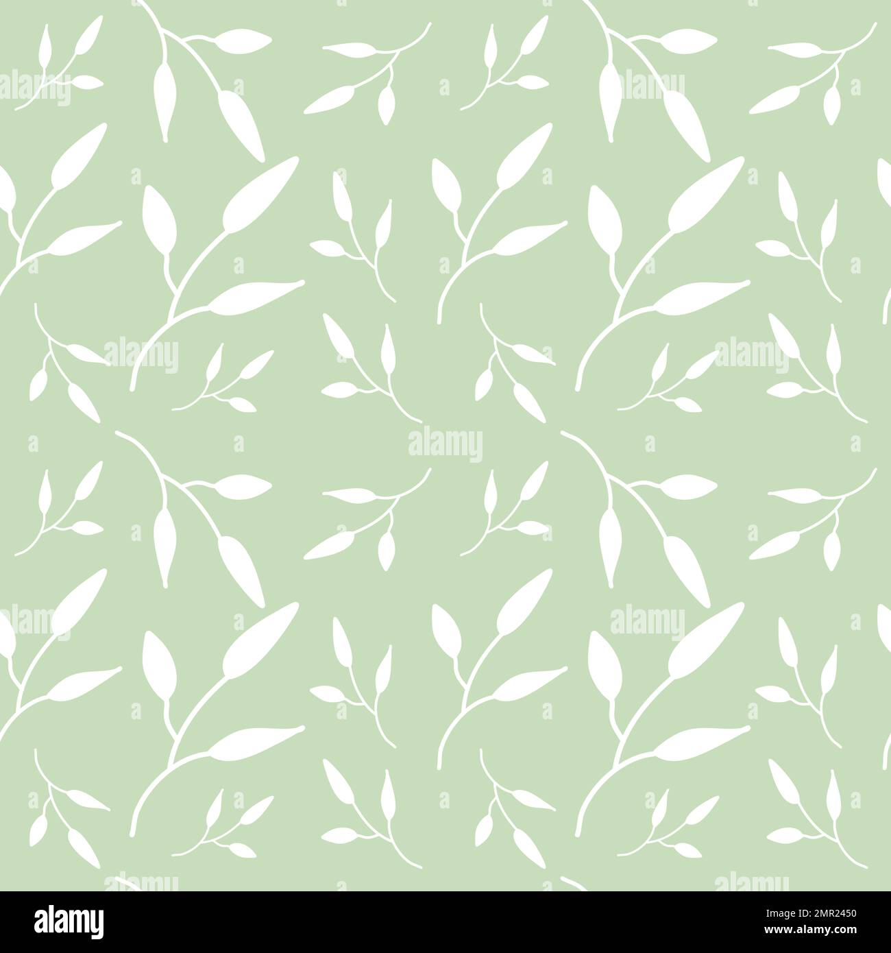 Seamless floral pattern vector flower shape doodle plant abstract texture background illustration for digital paper and print materials Stock Vector