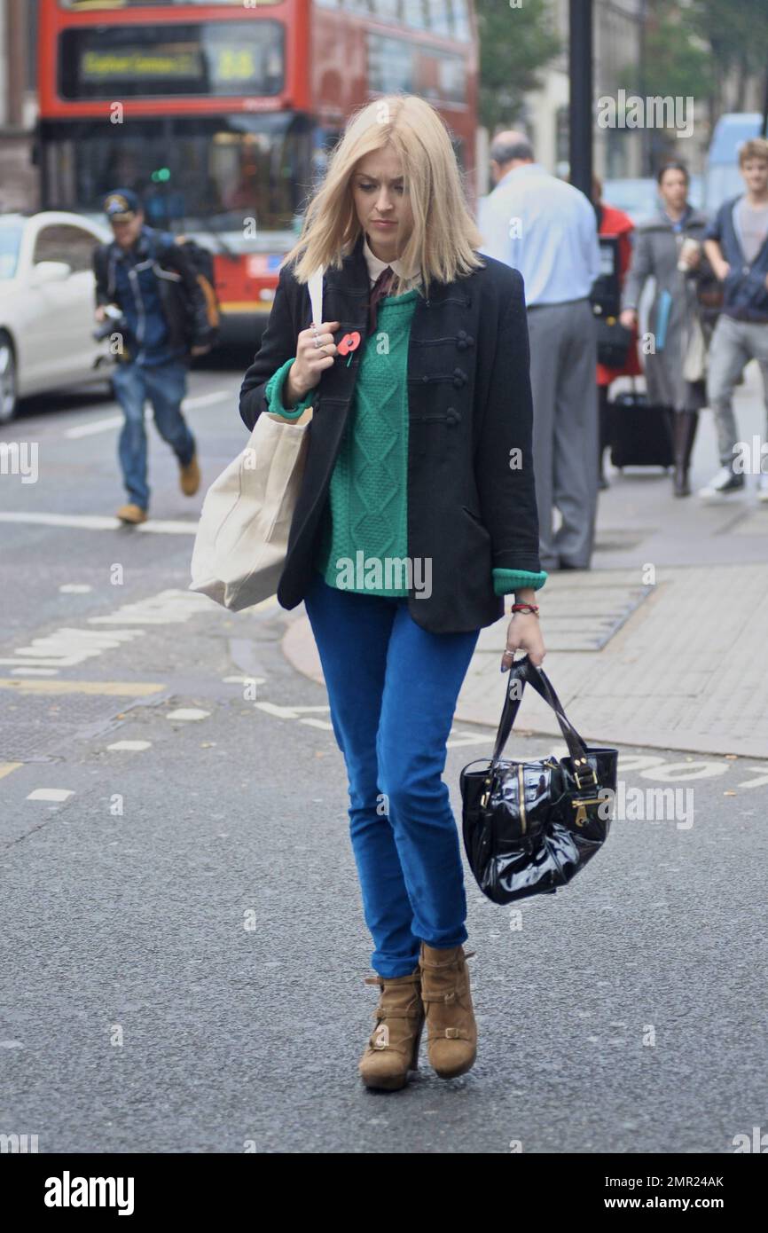 Fearne Cotton was seen out and about carrying two bags in London's