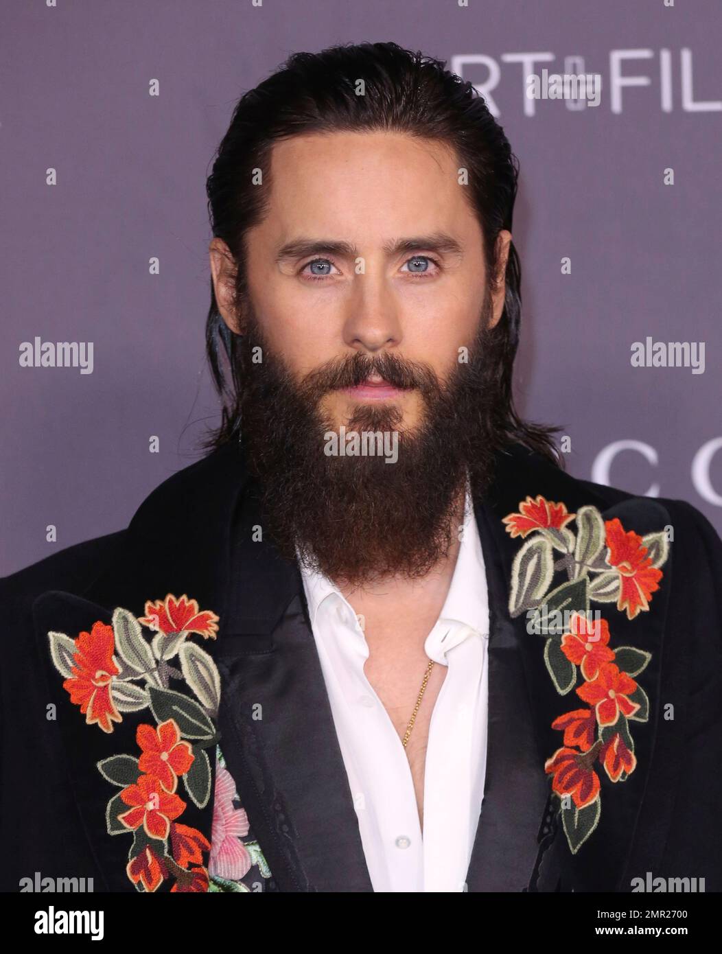 Jared Leto arrives at the LACMA Art + Film Gala at the Los Angeles ...