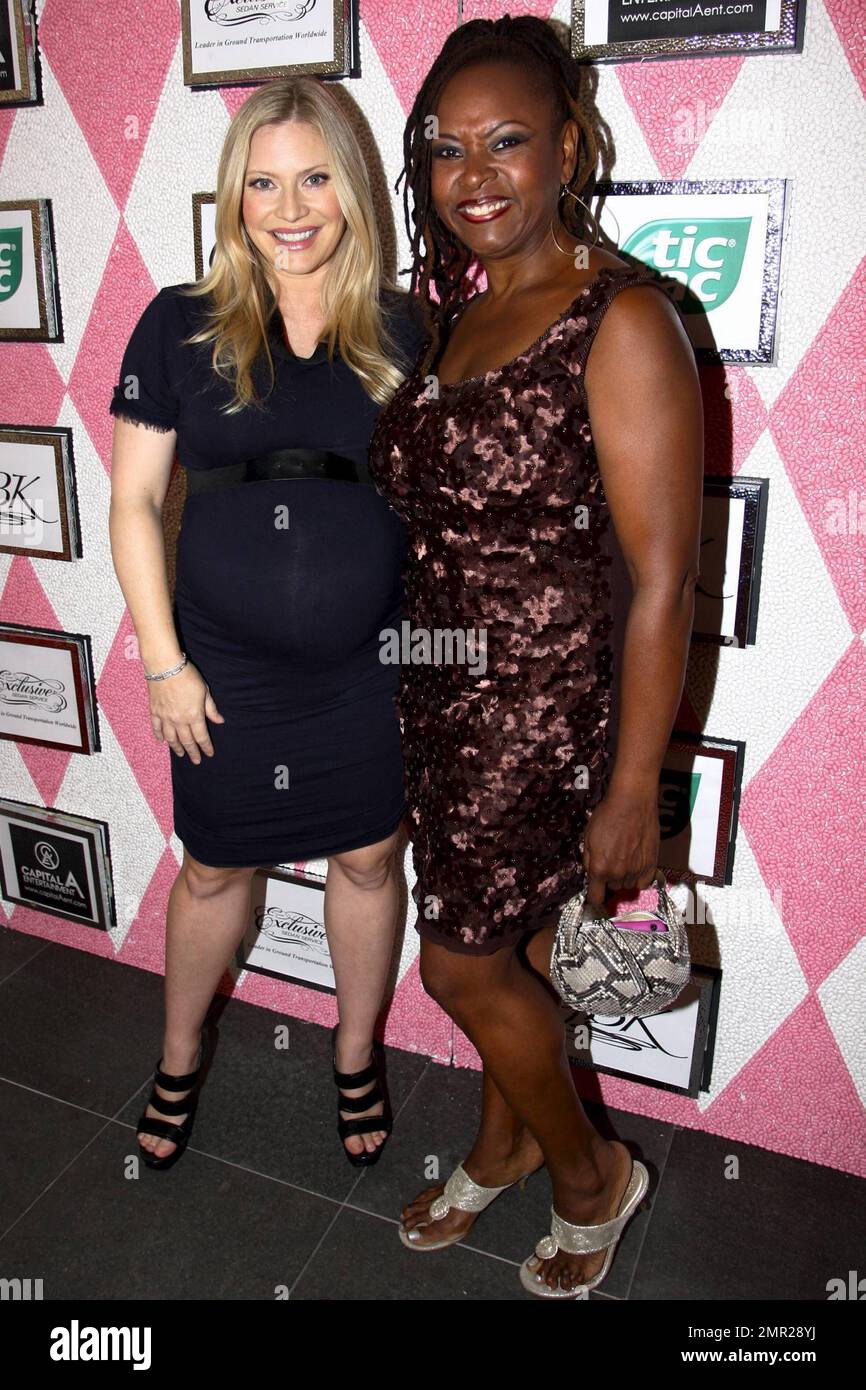 Emily Procter and Robin Quivers at the Kari Feinstein Primetime Emmy