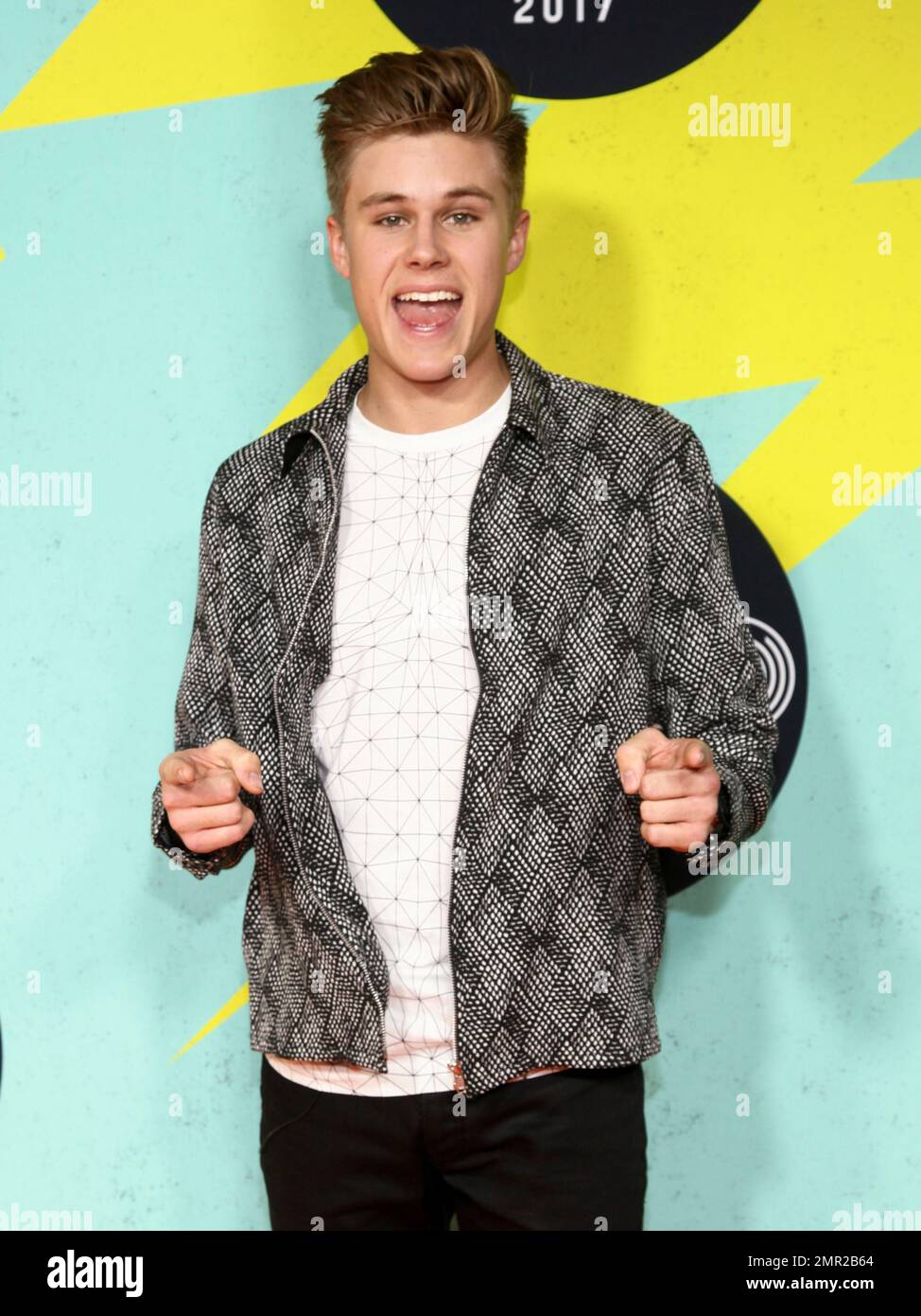 Owen Joyner attends the Nickelodeon Halo Awards at Pier 36 on Saturday