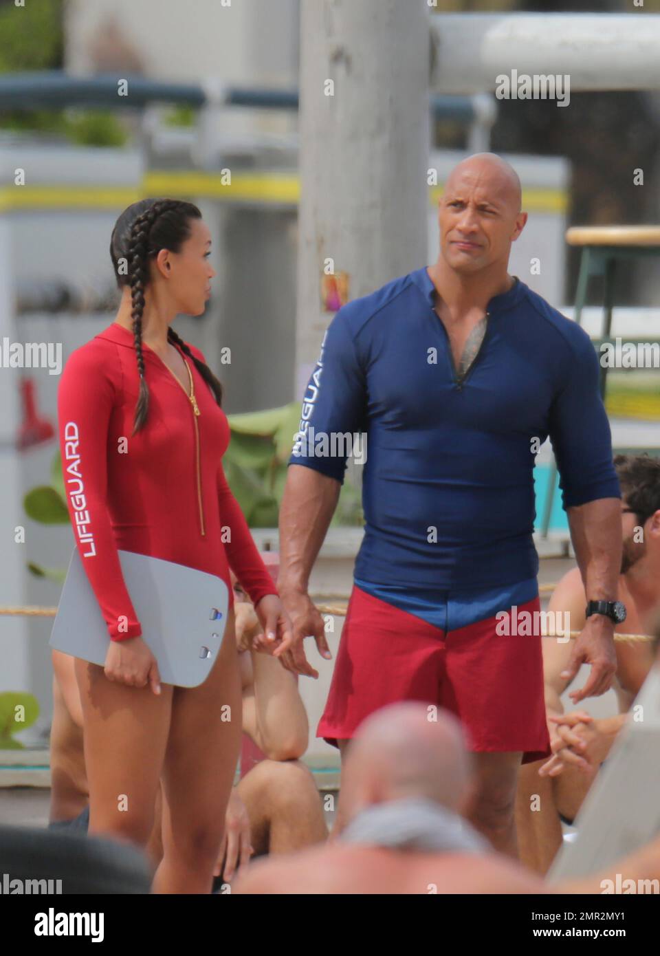 Dwayne the rock johnson and costume hires stock photography and images