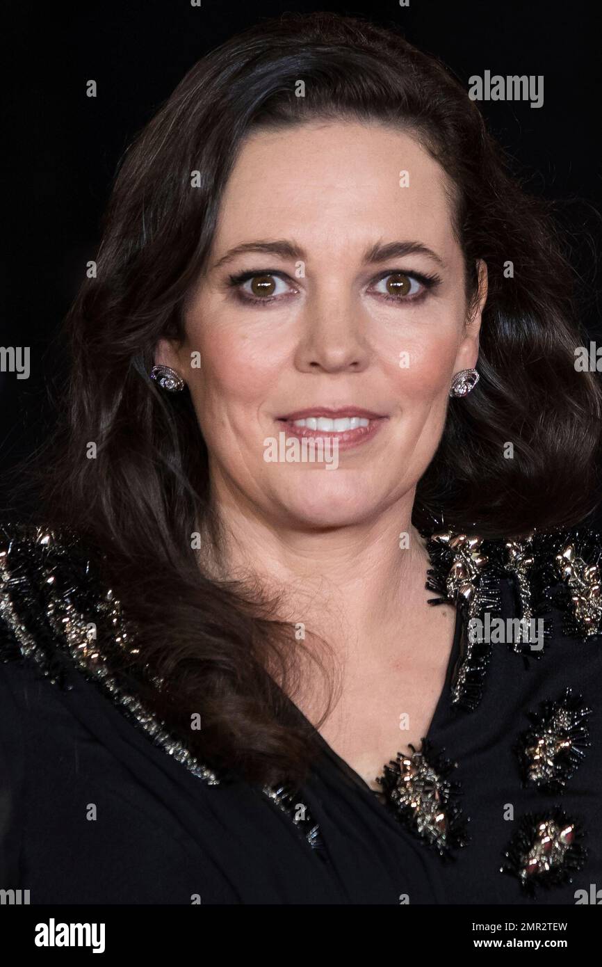 Actress Olivia Coleman Poses For Photographers Upon Arrival At The