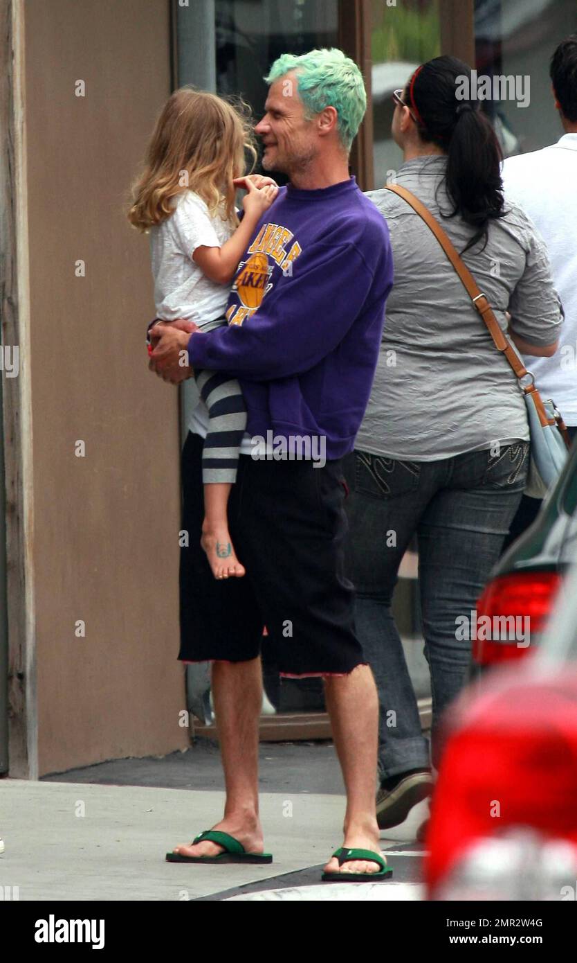 EXCLUSIVE!! Red Hot Chili Peppers bassist Flea (Michael Balzary), 47