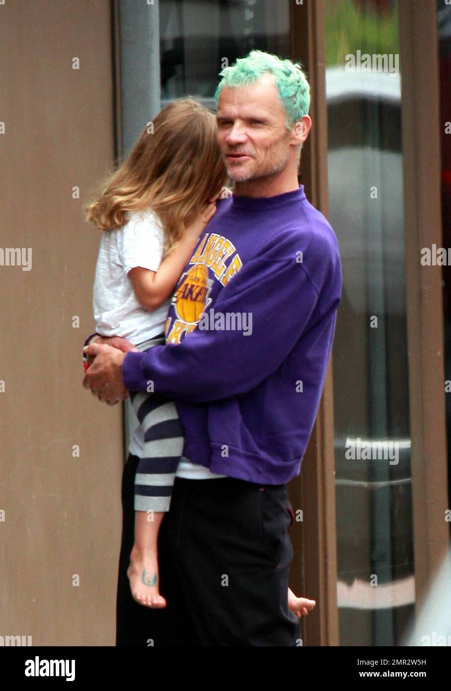 EXCLUSIVE!! Red Hot Chili Peppers bassist Flea (Michael Balzary), 47