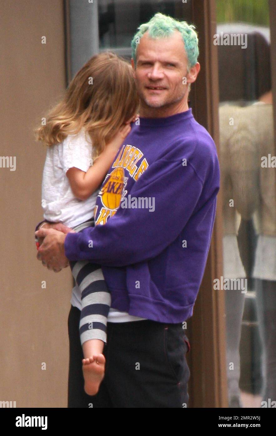 EXCLUSIVE!! Red Hot Chili Peppers bassist Flea (Michael Balzary), 47