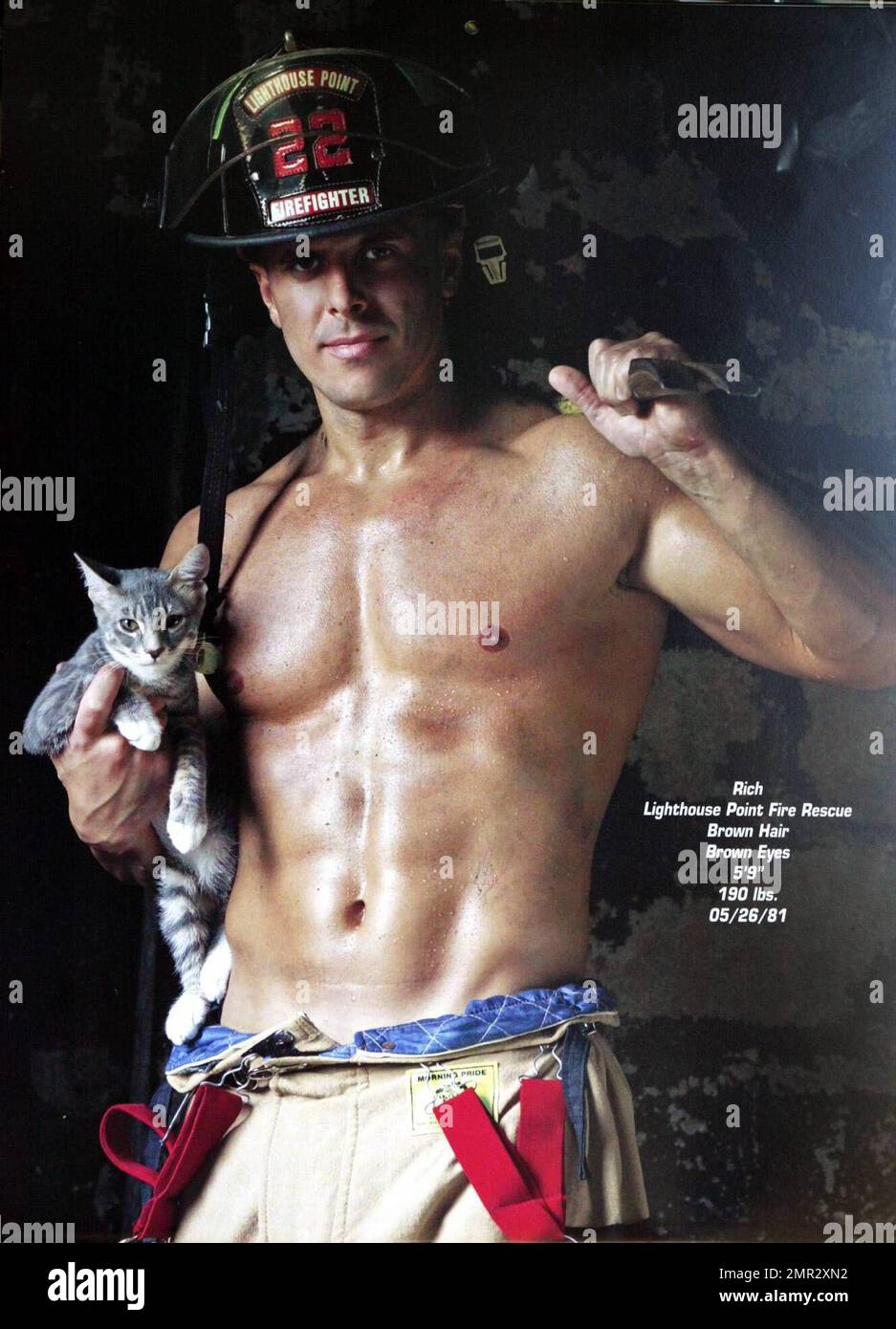 South florida firefighters calendar hires stock photography and images