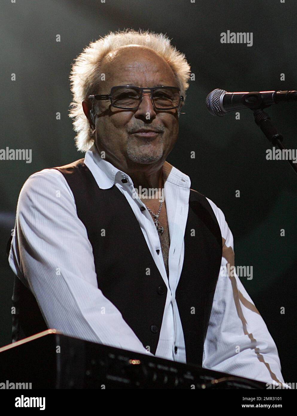 Mick Jones of Foreigner perform in concert at the Seminole Hard Rock