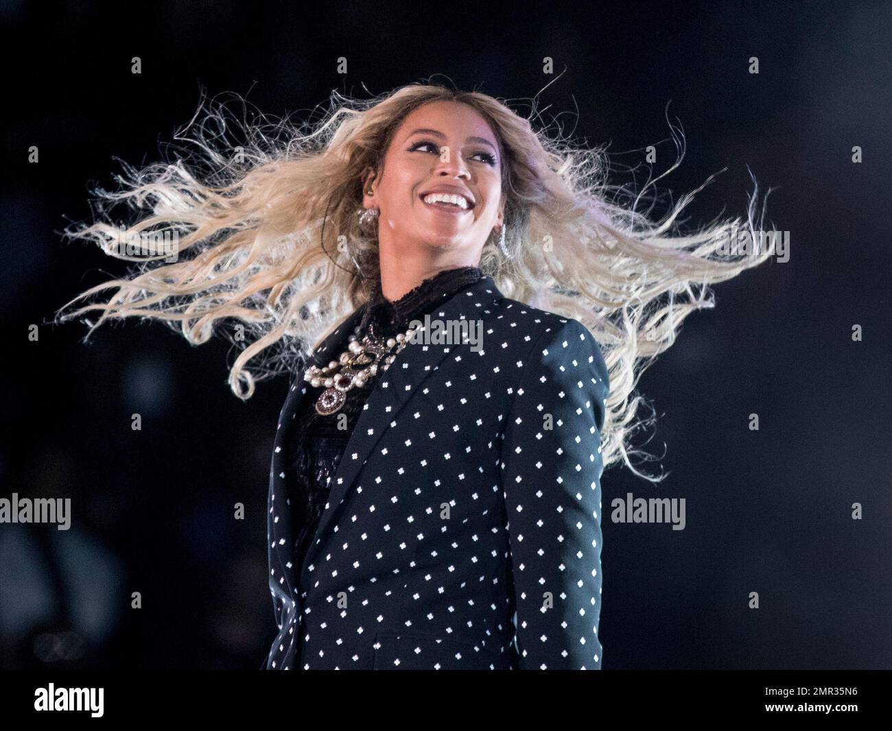 FILE - In this Nov. 4, 2016 file photo, Beyonce performs at a Get Out ...