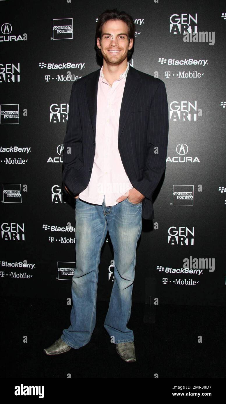 Brent Bailey arrives at Gen Art's celebration of the 11th annual Fresh Faces in Fashion at the