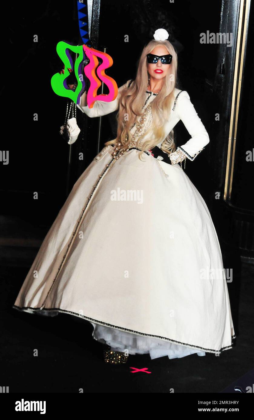 Lady Gaga cuts the ribbon officially opening Gaga's Workshop at Barneys New  York. The Workshop includes a fantastically transformed retail environment,  holiday windows, a dedicated Gaga interactive website, and limited-edition,  exclusive products