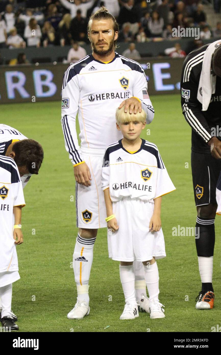 Los angeles galaxy david beckham hi-res stock photography and