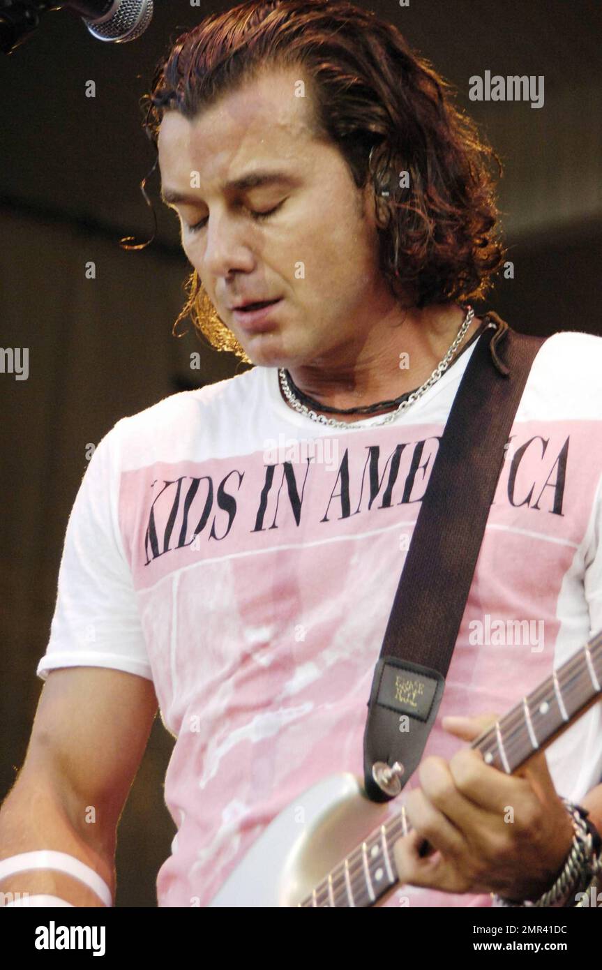 Musician Gavin Rossdale performs live at Petrillo Music Shell during