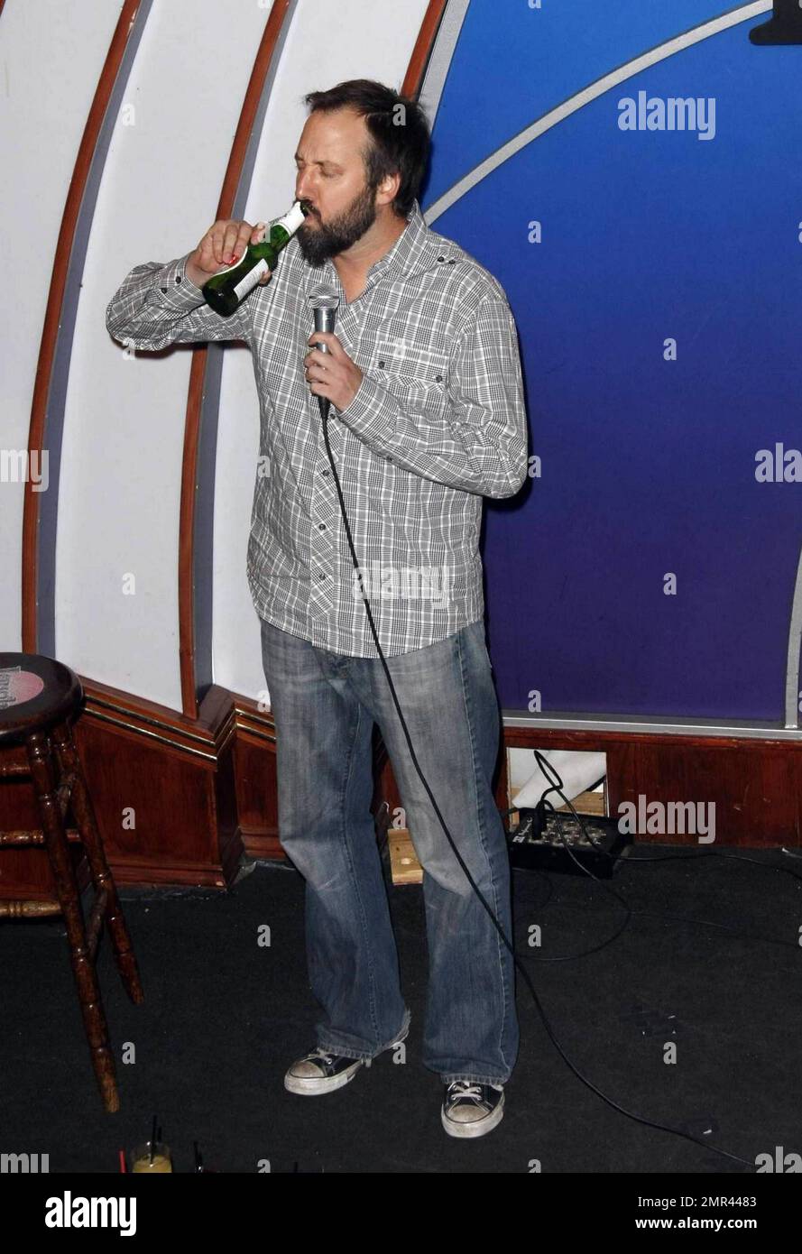 Tom Arnold and friends hosted posthumous 73rd Birthday celebration for George Carlin last night at the Laugh Factory. On hand to help join in the fun was Tom Green. Los Angeles, CA. 5/13/10. Stock Photo