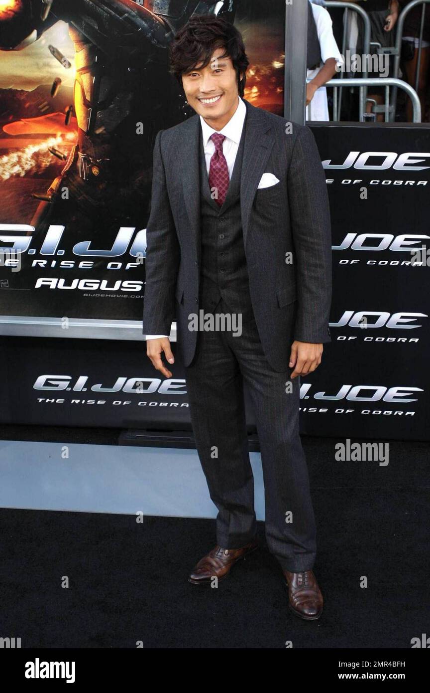 - Byung-hun Lee at the LA premiere of "G.I. Joe: The Rise of Cobra ...