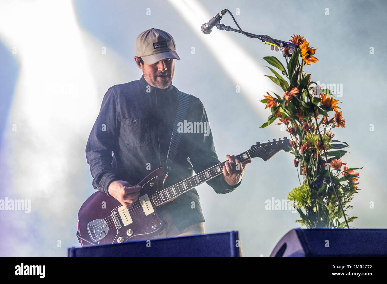 Jesse Lacey of Brand New performs at the Voodoo Music Experience in City  Park on Saturday, Oct. 28, 2017, in New Orleans. (Photo by Amy  Harris/Invision/AP Stock Photo - Alamy