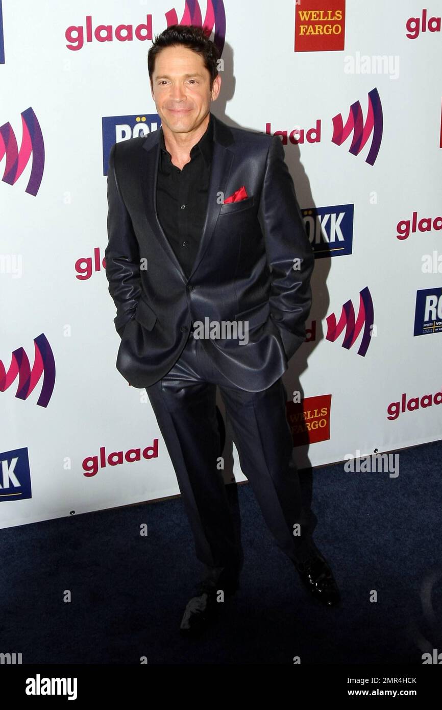 Dave Koz poses for photographers at 22nd Annual GLAAD Media Awards held