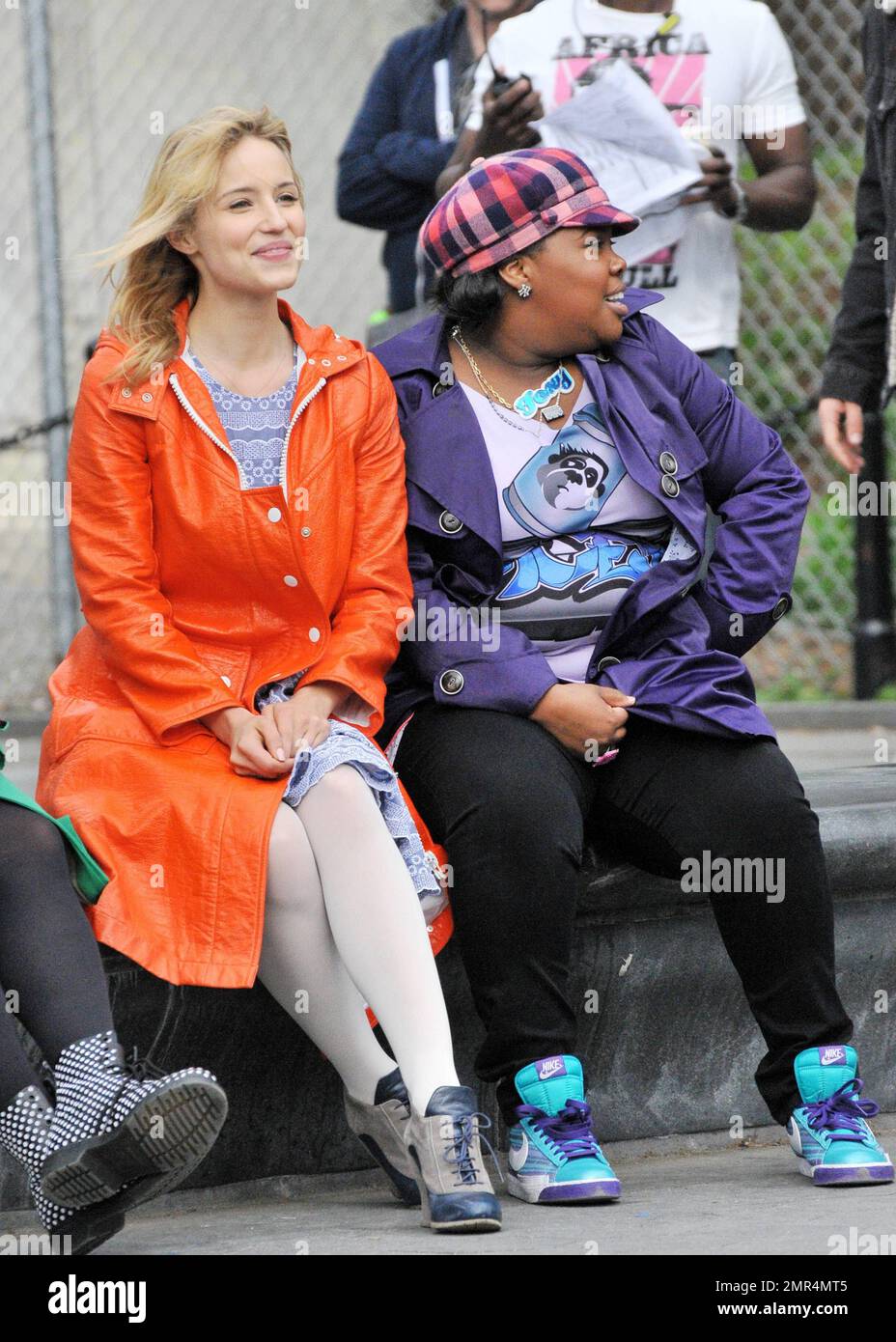 Amber Riley And Dianna Agron Dianna Agron: 'Glee' Goes To See Adele!: