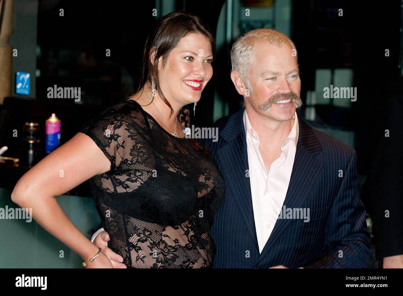 Neil McDonough and wife Ruve Robertson at the World Premiere of "Going