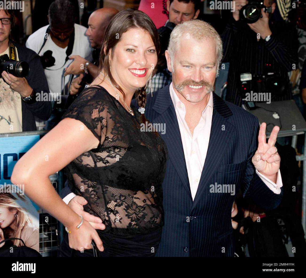Neil McDonough and wife Ruve Robertson at the World Premiere of "Going