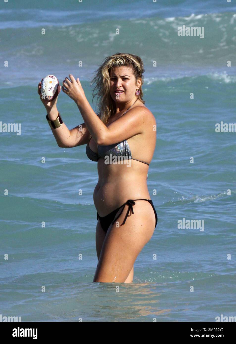 EXCLUSIVE!! Playboy Model, Josie Goldberg, dons a sparkling silver