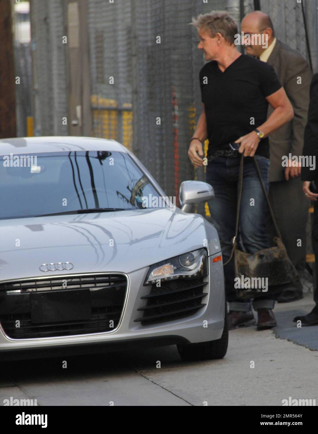 'Hell's Kitchen's' British chef Gordon Ramsay was seen arriving at the