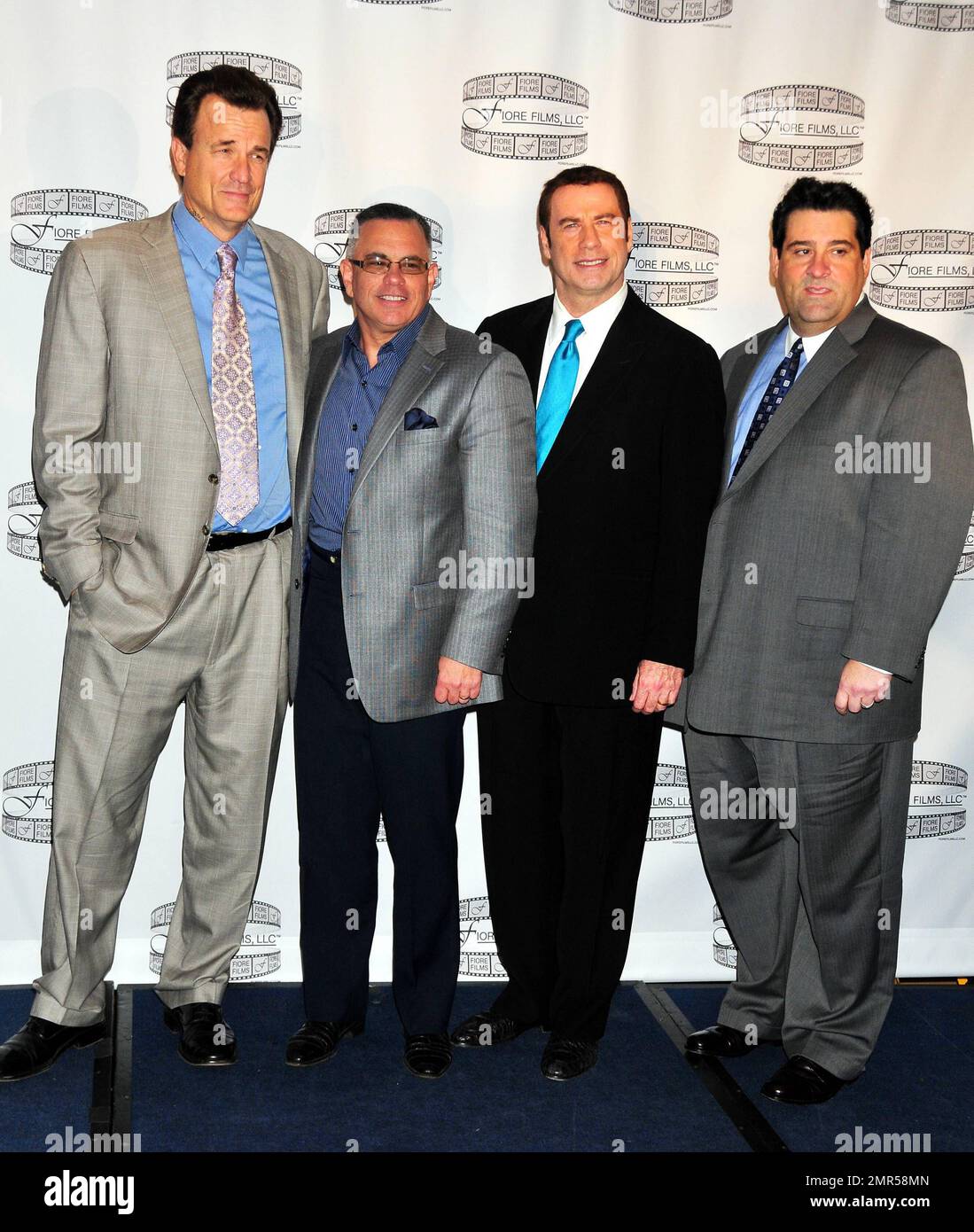Nick Cassavetes, John Gotti, Jr, John Travolta and Marc Fiore at the