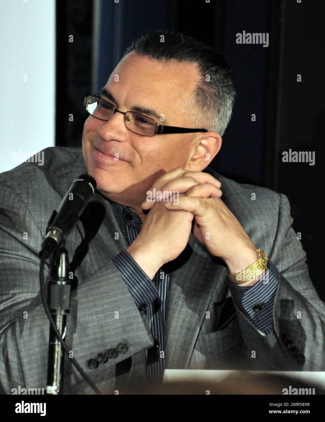 John Gotti, Jr at the Gotti press conference at the Sheraton New York Hotel  and Towers. New York, NY. 4/12/11 Stock Photo - Alamy