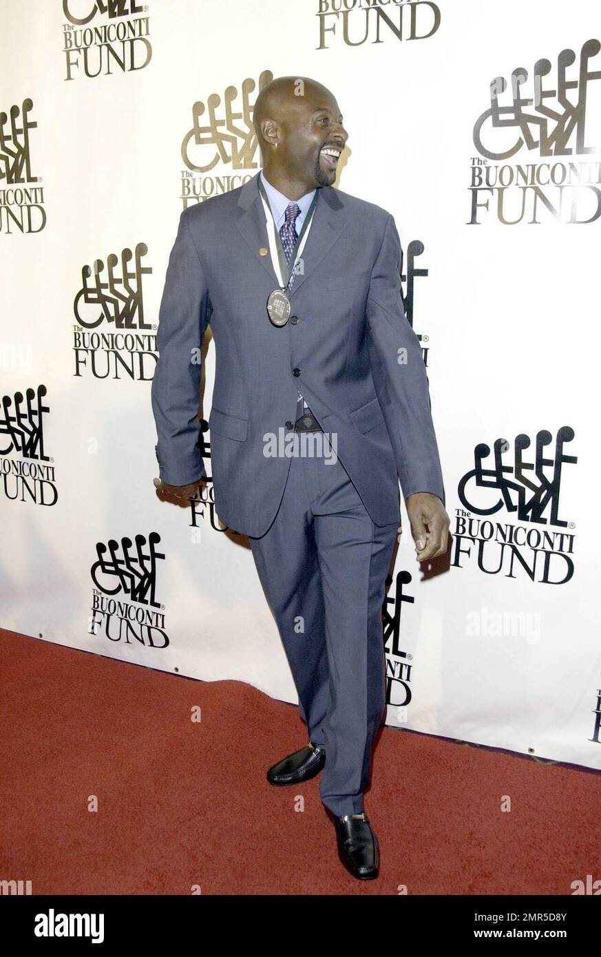 Jerry Rice attends the twenty-third annual Great Sports Legends Dinner ...