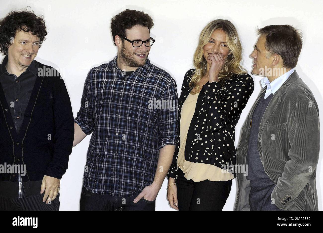 Seth Rogen Roman Michel Gondry, Seth Rogen, Cameron Diaz and Christoph Waltz at the ...