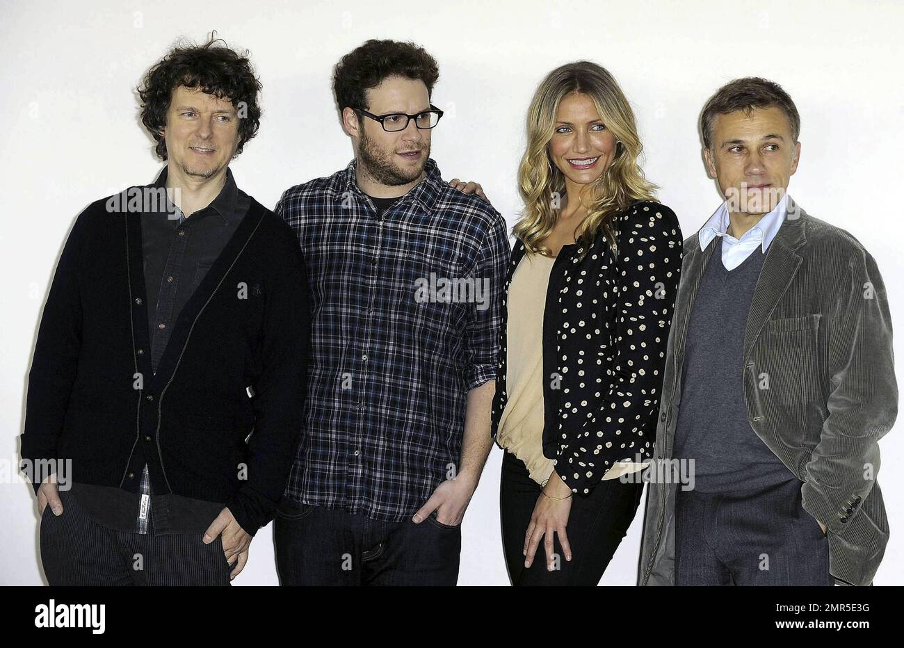 Seth Rogen Roman Michel Gondry, Seth Rogen, Cameron Diaz and Christoph Waltz at the ...