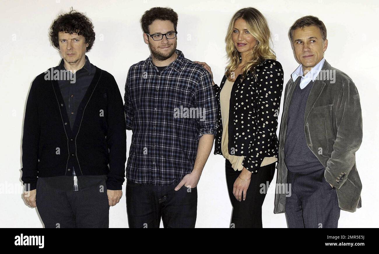 Seth Rogen Roman Michel Gondry, Seth Rogen, Cameron Diaz and Christoph Waltz at the ...