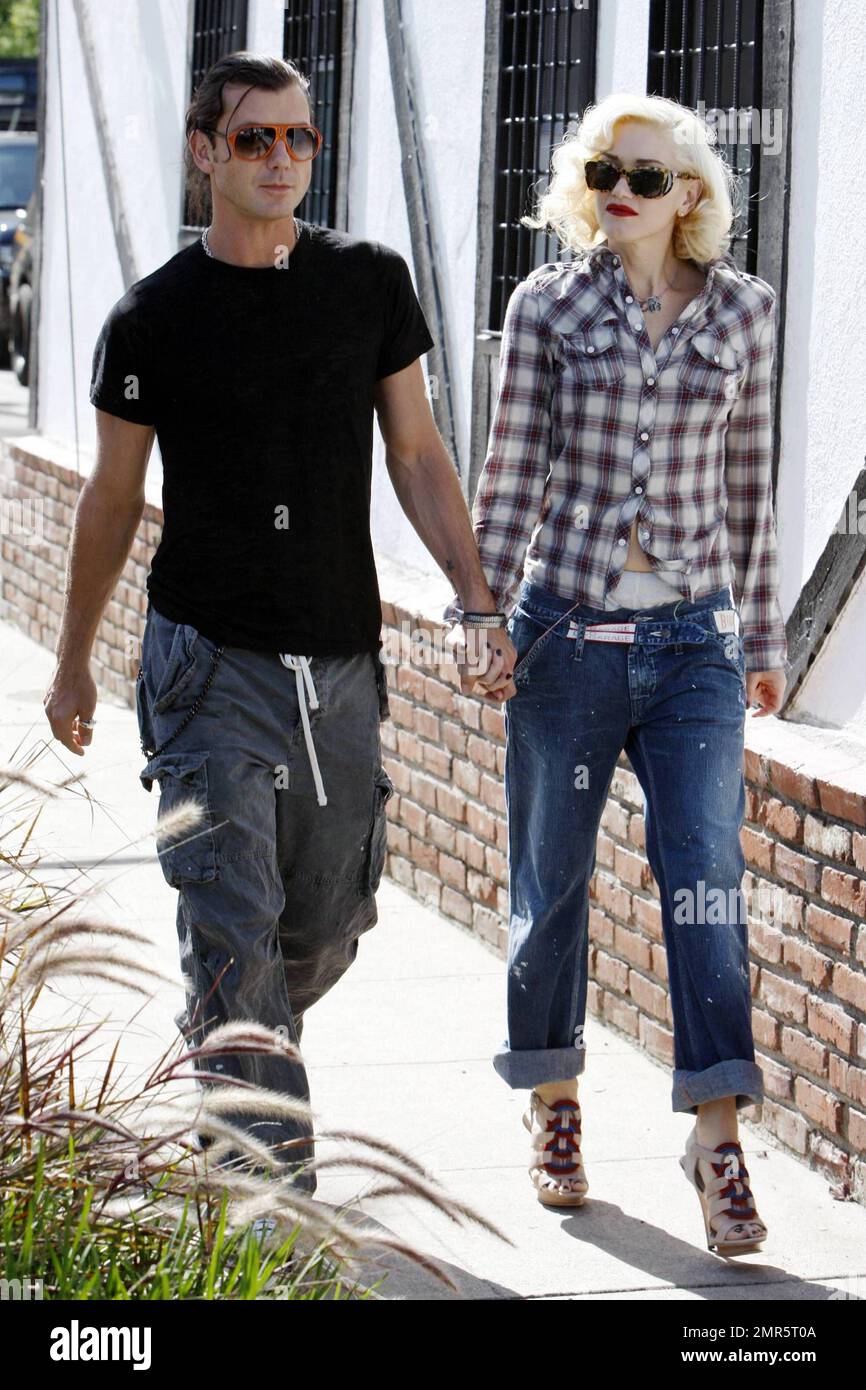 The everstylish Gwen Stefani and Gavin Rossdale leave the English pub