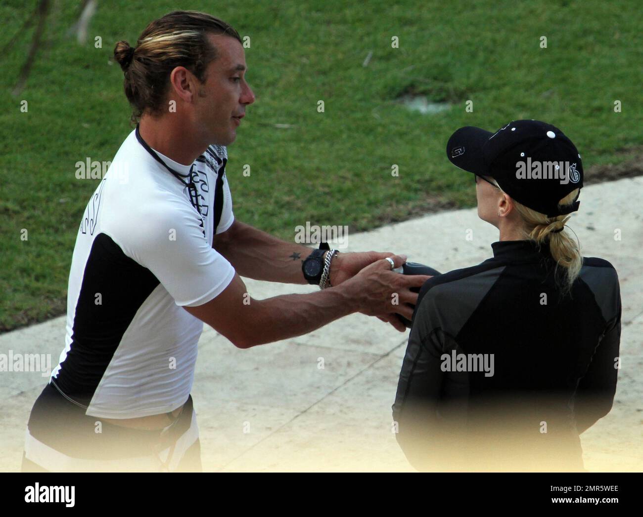 EXCLUSIVE!! Gwen Stefani, husband Gavin Rossdale and the couple's two