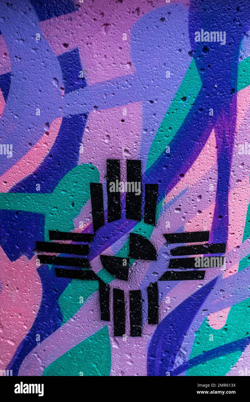 Albuquerque, New Mexico street art Stock Photo - Alamy