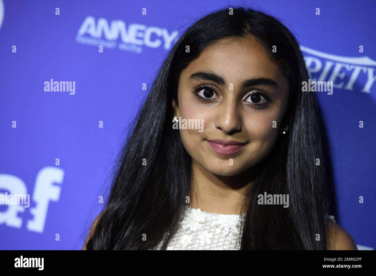 Saara Chaudry arrives at the Los Angeles premiere of "The Breadwinner