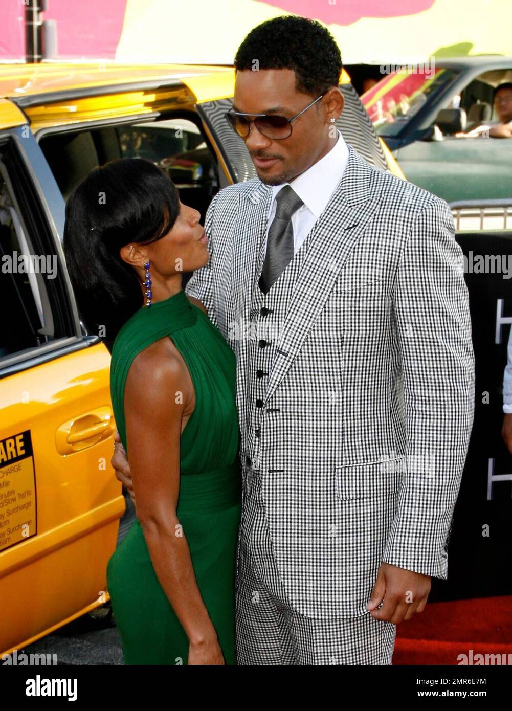 Will Smith and Jada Pinkett-Smith arrive at the Mann's Chinese Theatre ...
