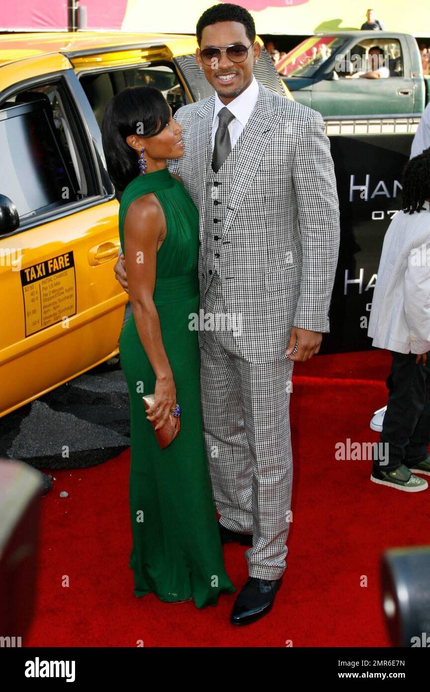 Will Smith and Jada Pinkett-Smith arrive at the Mann's Chinese Theatre ...