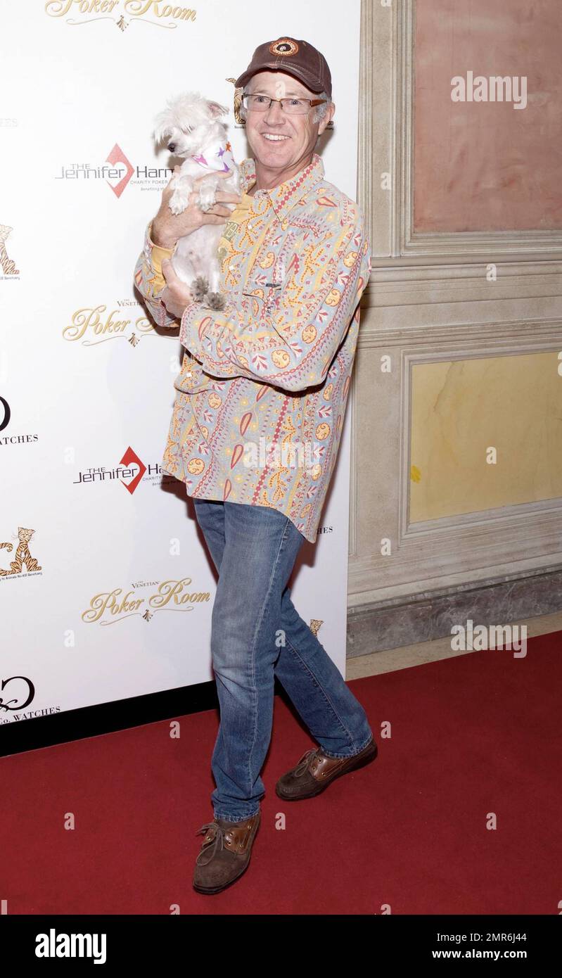 Marc McClure at the Fourth Annual Jennifer Harman Charity Poker Tournament hosted by The Venetian Poker Room. Proceeds from the event benefit the Nevada SPCA. Las Vegas, NV. 4/13/10. Stock Photo