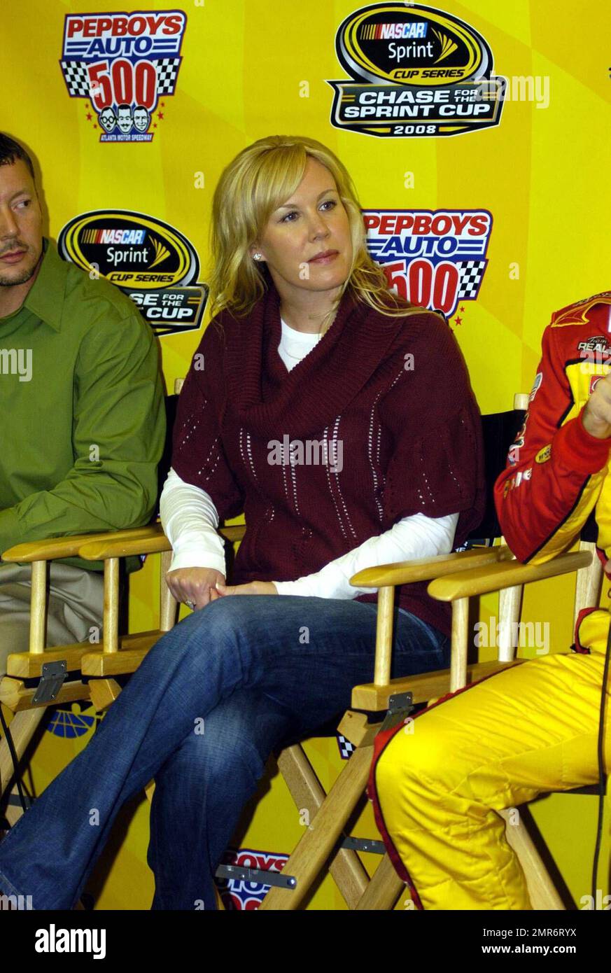 Kevin Harvick, driver of the No. 29 Shell-Penzoil Chevrolet car, and ...