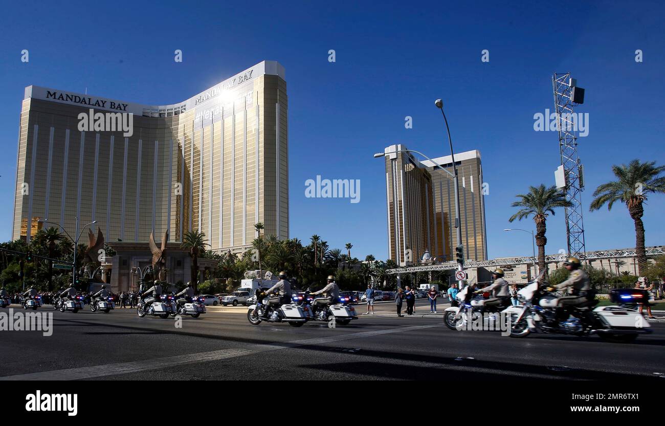 The funeral procession for offduty Las Vegas police officer Charleston(02)