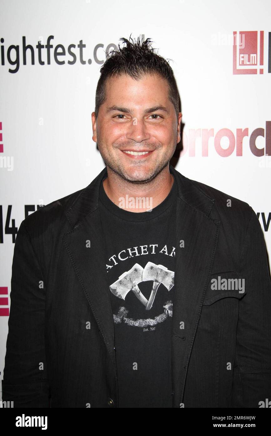 Adam Green at the movie premiere of Hatchet II, part of the Film 4 ...