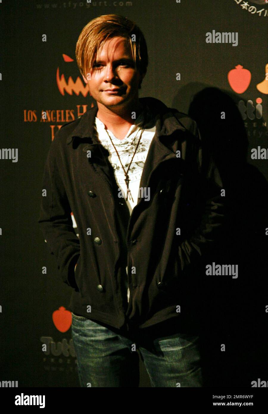 Anthony Fitzgerald at the VIP Premiere night of the 2nd Annual Los Angeles Haunted Hayride at the new location of Griffith Park's Old Zoo. The event is a month-long attraction featuring the Haunted Hayride, Haunted Maze and a full-size Carnival of Souls packed with rides and games. Los Angeles, CA. 10/10/10. Stock Photo