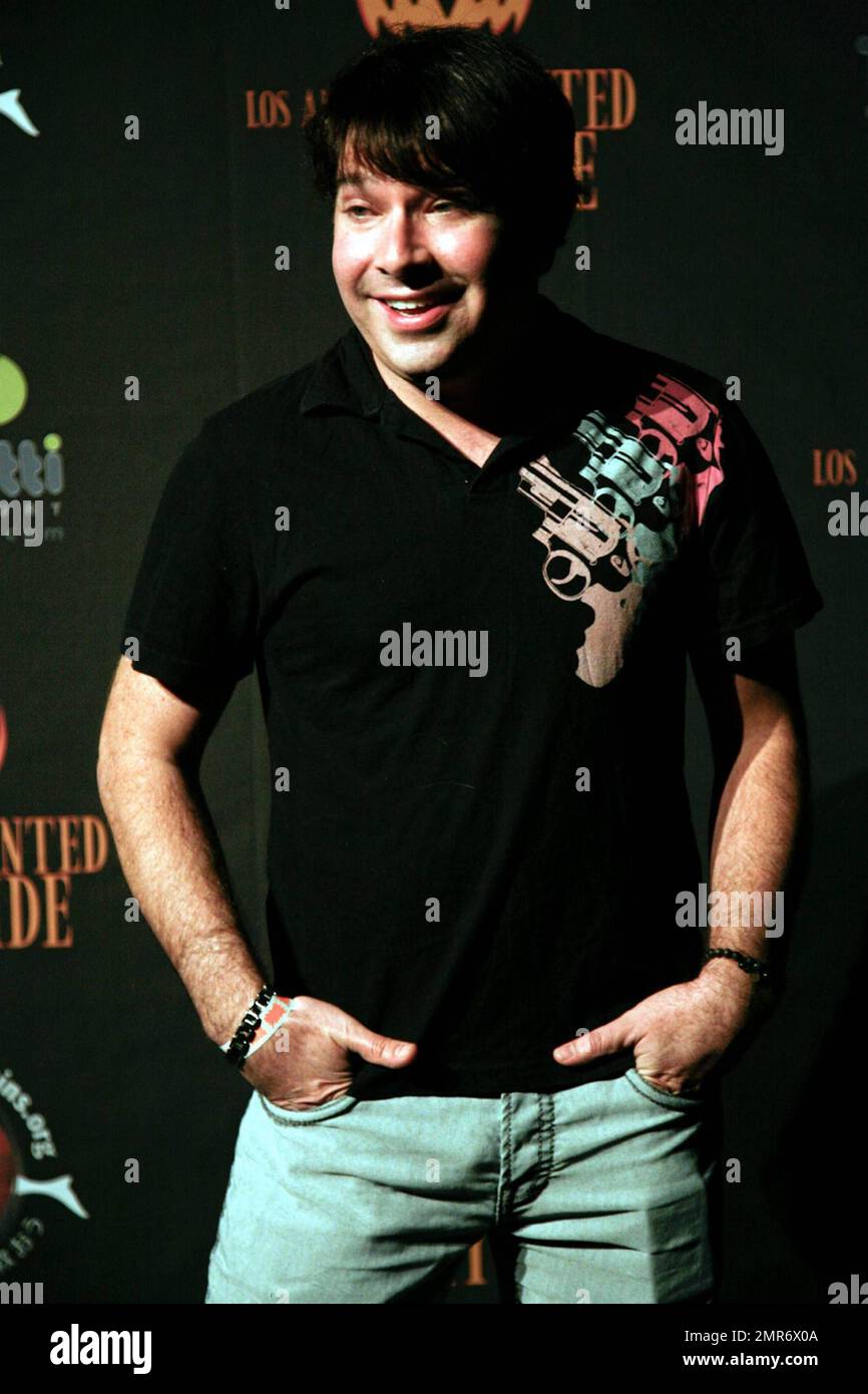 Joel Michaely at the VIP Premiere night of the 2nd Annual Los Angeles Haunted Hayride at the new location of Griffith Park's Old Zoo. The event is a month-long attraction featuring the Haunted Hayride, Haunted Maze and a full-size Carnival of Souls packed with rides and games. Los Angeles, CA. 10/10/10. Stock Photo