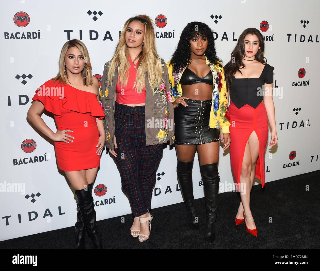 Fifth Harmony, from left, Ally Brooke, Dinah Jane, Normani Kordei and