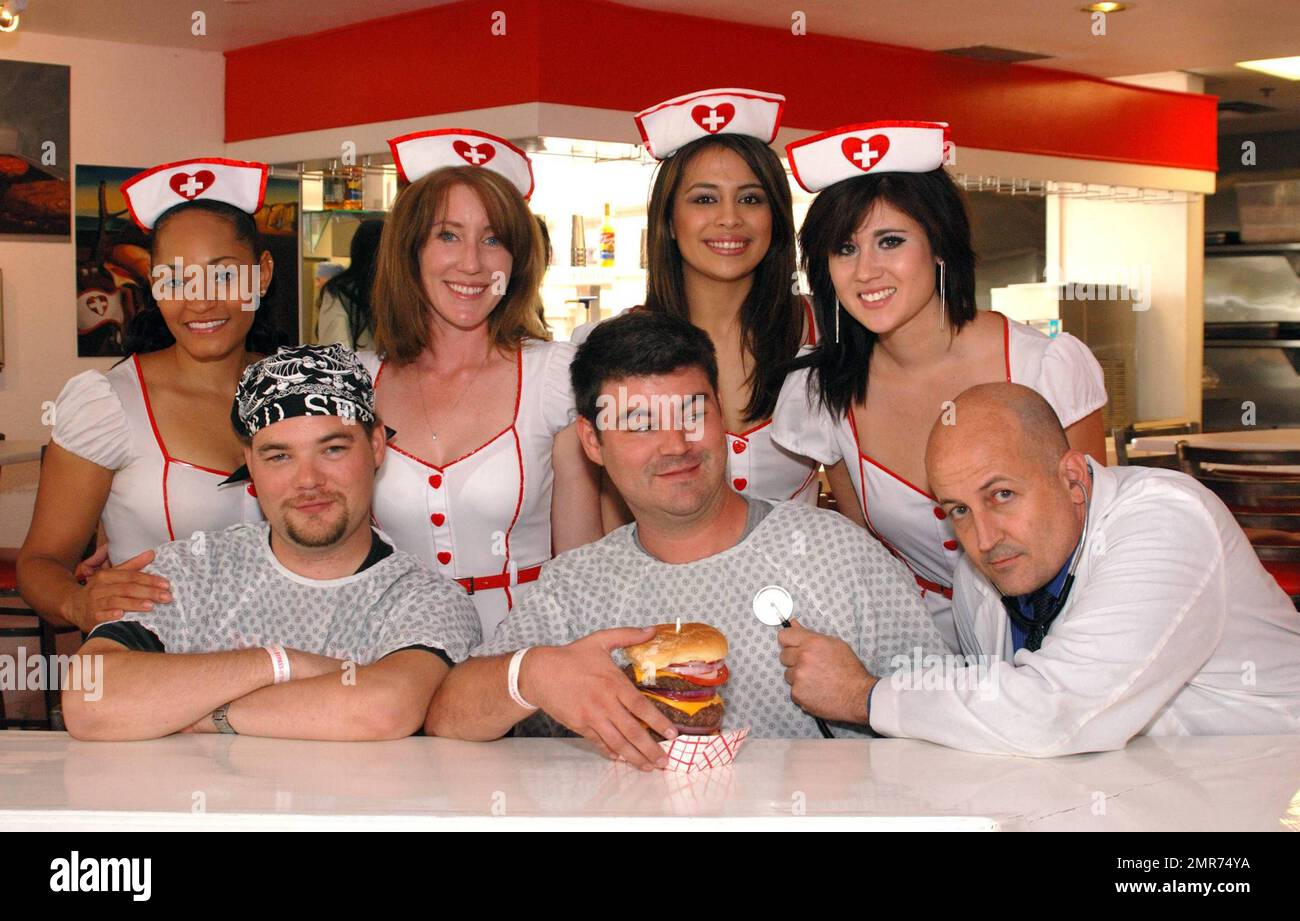 EXCLUSIVE!! This is the famous Heart Attack Grill, a hospital themed ...