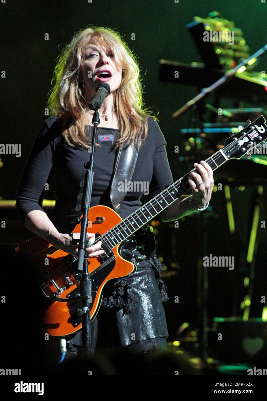 Nancy Wilson of 'Heart' performs live in concert at the Koka Booth